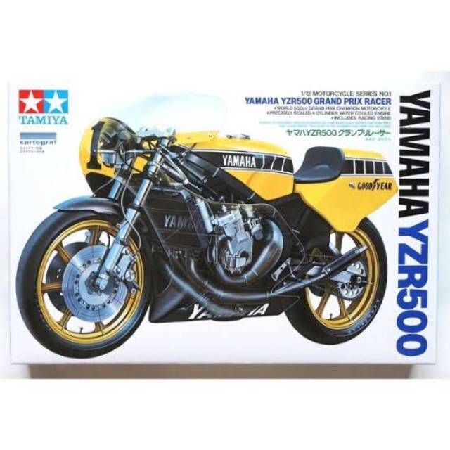 Diecast motoGP Tamiya model kit yamaha YZR500 kenny roberts