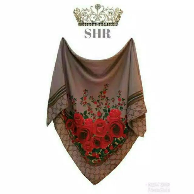 ORI SHR///JILBAB GUCCI BUNGA