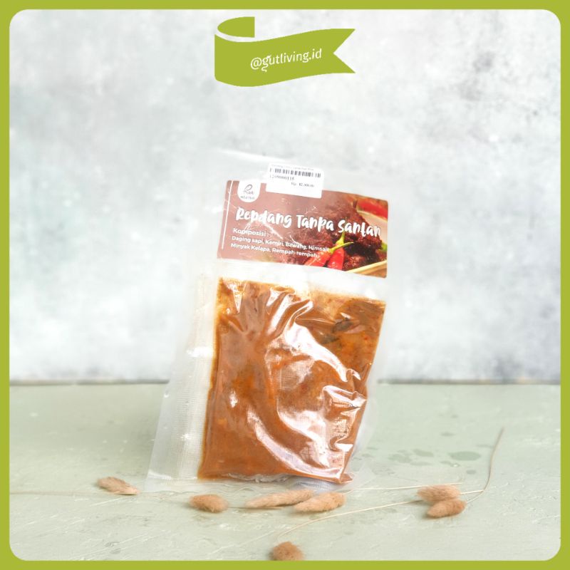 

Rendang Tanpa Santan Raw Wild