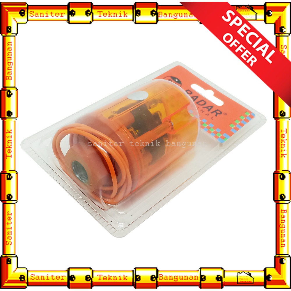 Otomatis Pompa Air Radar Orange Ukuran 1/4&quot; 3/8&quot; Pressure Switch