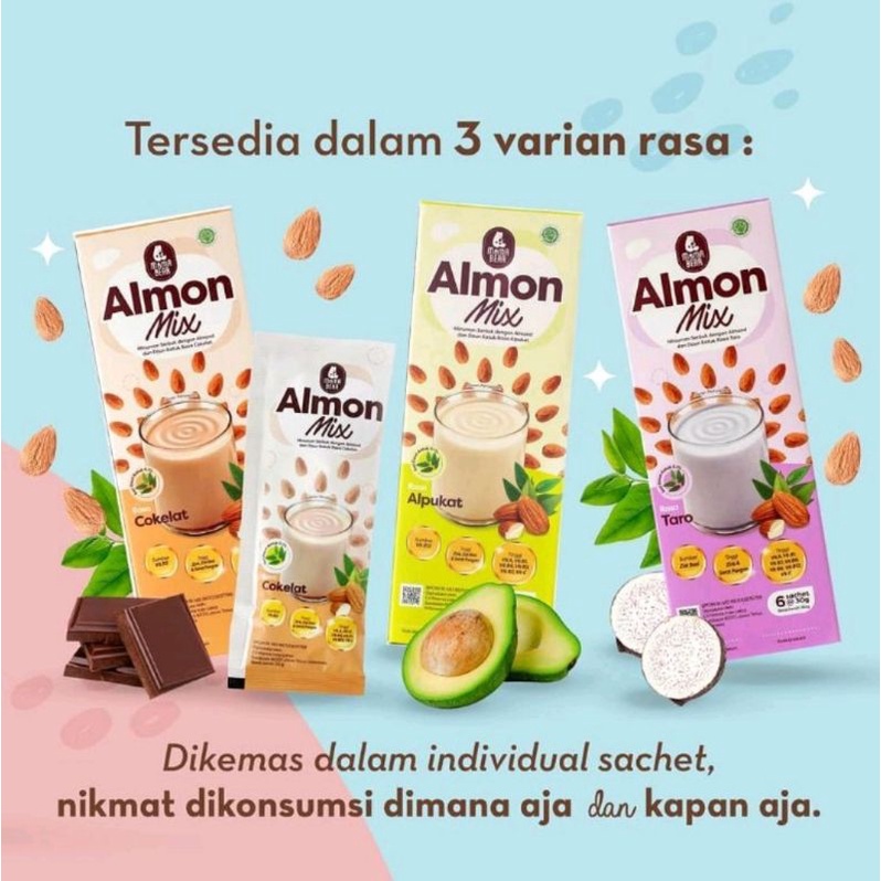 almon Mix Mamabear Booster Asi isi 6 sachet