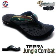 Sandal Jepit Gunung Sabertooth Terra Jungle Combat Black