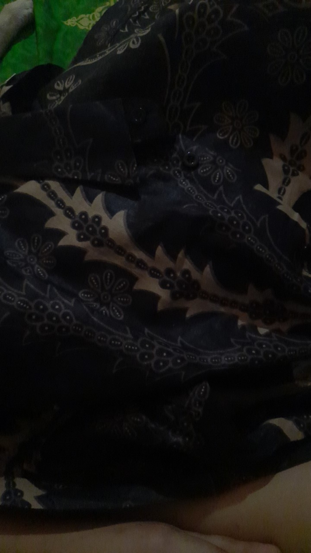 Kemeja Batik Pria Lengan Panjang Batik Azmil Hrb026 Motif Keratonan Kode 002 Size M L Xl Xxl Reguler