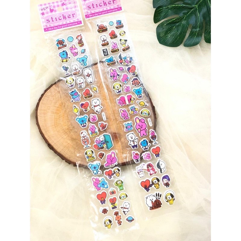 

Stiker BTS Korea Timbul 40 Pcs Impor Best Seller