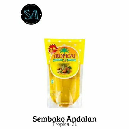 

Tropical minyak goreng berkualitas pouch 2L