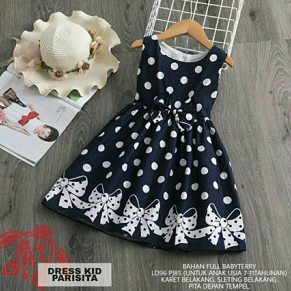 Dress Parsia - Dress Anak Perempuan - Pakaian Anak Perempuan Terbaru