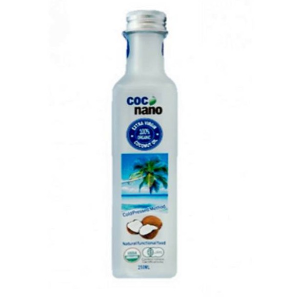 Coco Nano Organic Coldpressed Coconut VCO 200ml-500ml