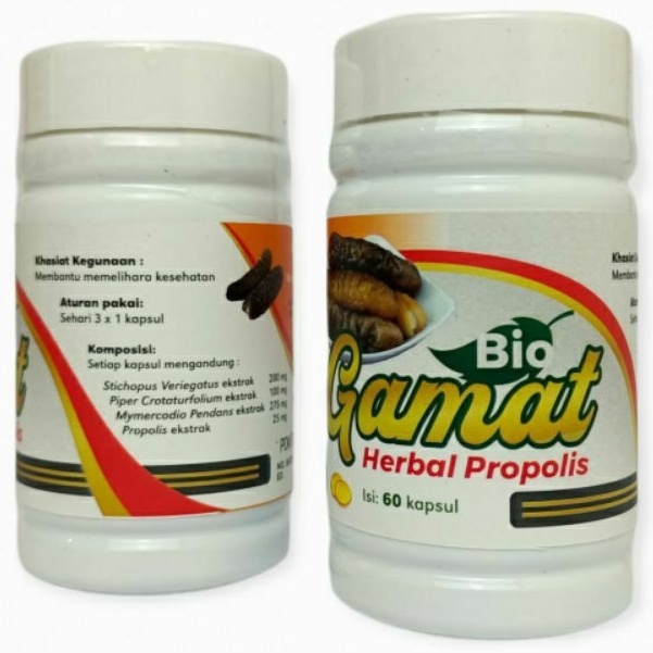 Bio Gamat 60 Kapsul Herbal Propolis