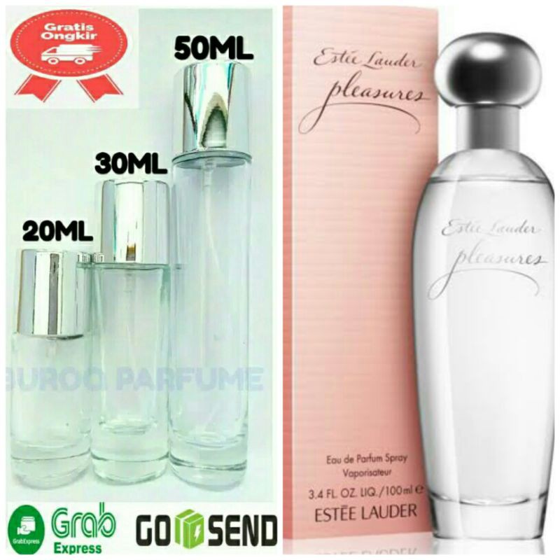 PARFUM PLESURE AROMA BUNGA KALEM FAVORIT WANITA DEWASA  -INSPIRED