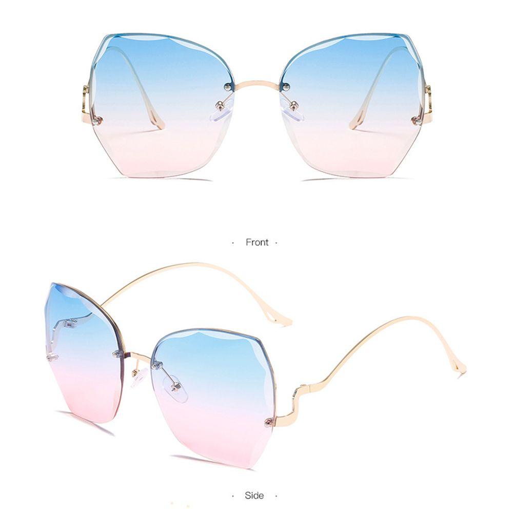 R-flower Gradient Sunglasses Wanita Pria UV400 Eyewear Kacamata Matahari