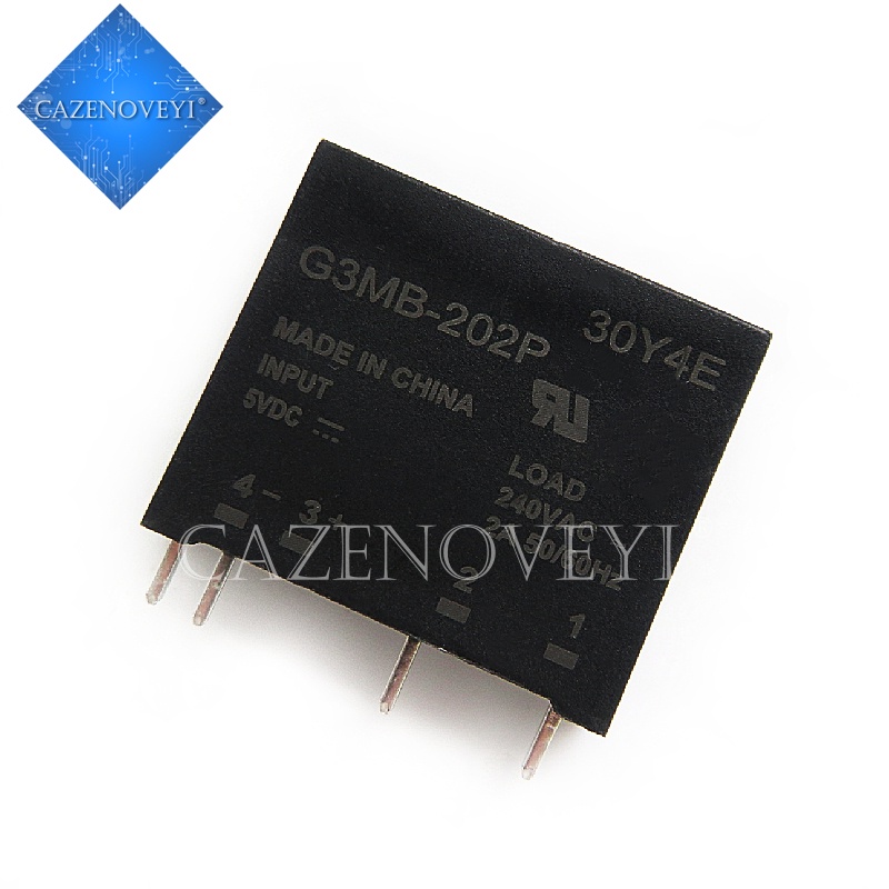 1pc / Lot Relay State Solid G3Mb-202Pl Dc-Ac Pcb Ssr In 12v Dc Out 240v Ac 2a