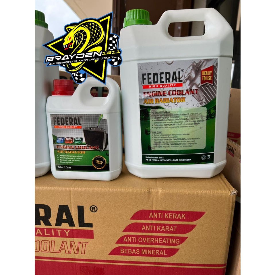 AIR RADIATOR ENGINE COOLANT 5 LITER FEDERAL HIGH QUALITY/CAIRAN RADIATOR MOBIL MOTOR/AIR RADIATOR MOBIL