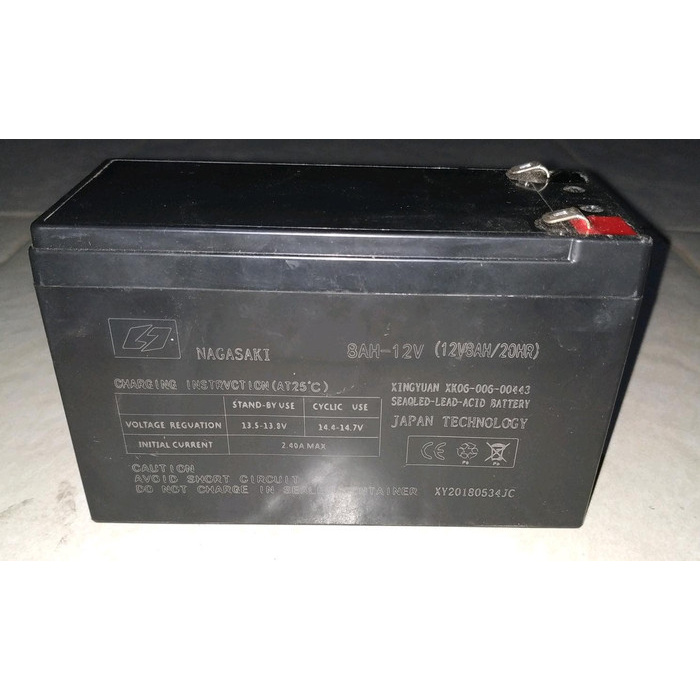 Aki Accu Battery Baterai Sprayer 12V 8AH Nagasaki
