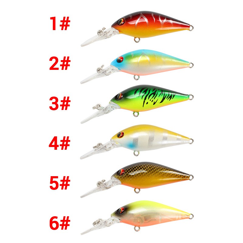 1Pcs New Crankbait Umpan Pancing 8cm 8.5g Swimbait Fishing Lure Floating Minnow Ikan Bass Wobbler Kail Memancing Tackle