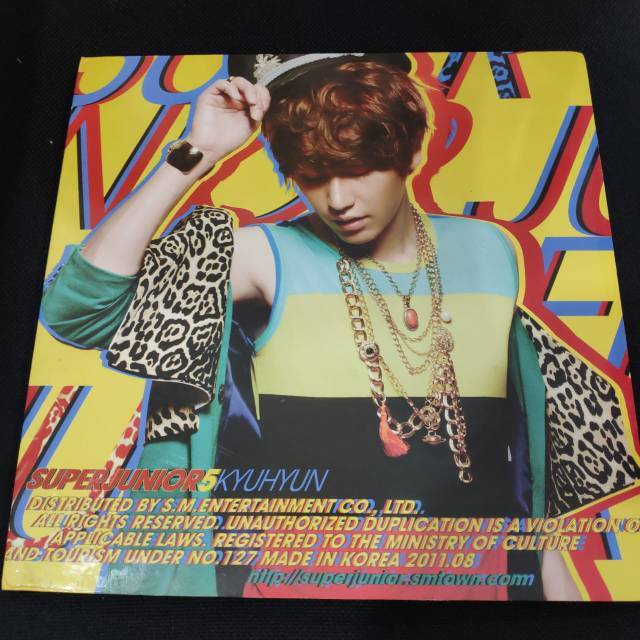 PRELOVED korea album super junior mr simple kyuhyun cover album suju kyuhyun ori