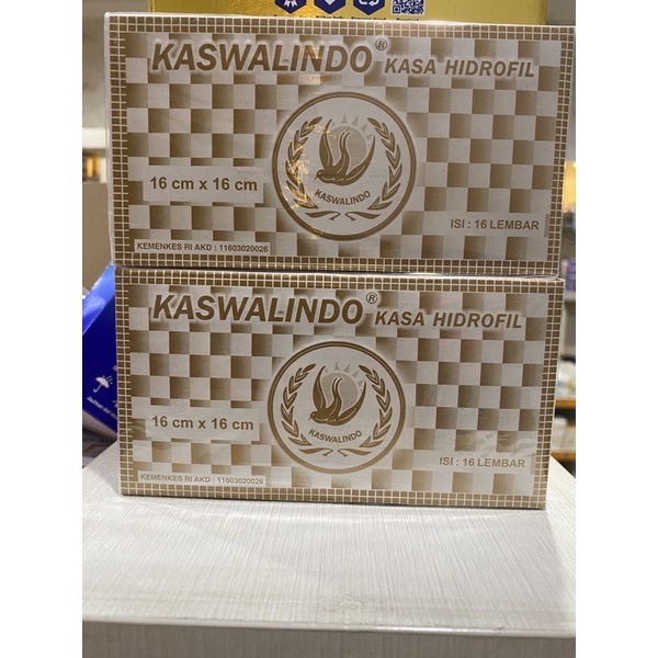 Kain Kasa Hidrofil Gold Isi 16Lembar/kain kasa/kain kasa steril