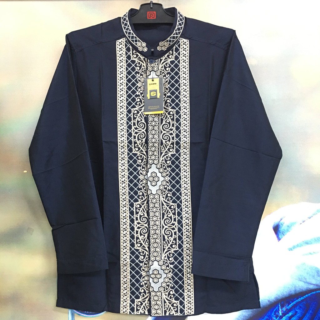 S135 / Taqwa Bordir Koko Muslim Lengan Panjang Pria