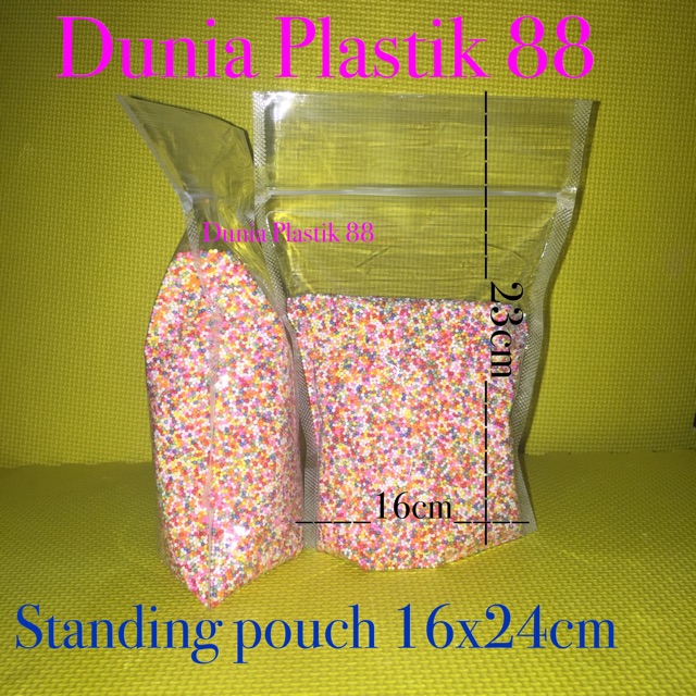 kegunaan standing pouch