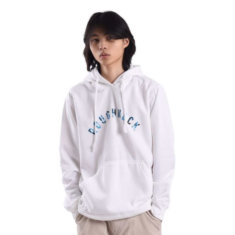 Jaket Hoodie Roughneck white Sig Raimbow Bold Pria Wanita Premium - Hoodie - Sweater - roughneck- hoodie roughneck