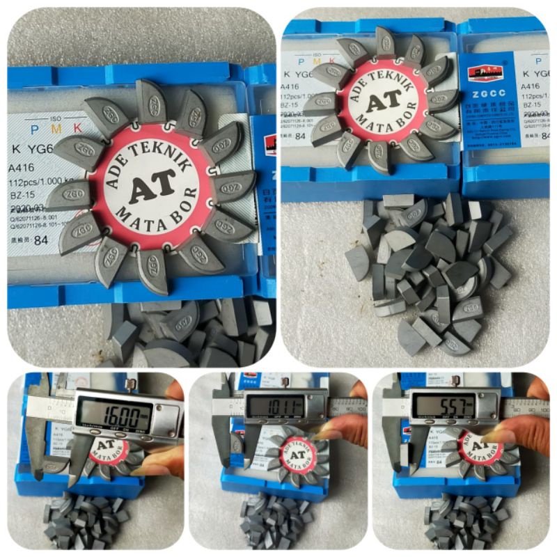 Batel Widia A416, Batu Widia, Mata Widia mata Bor sumur