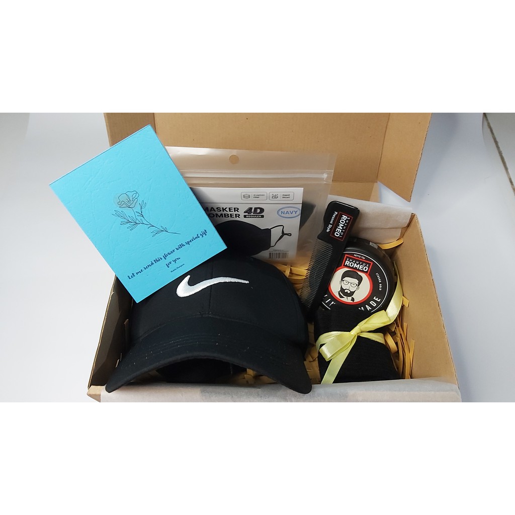 

HAMPERS GIFT BOX KADO ULANG TAHUN ANNIVERSARY COWOK PAKET A3