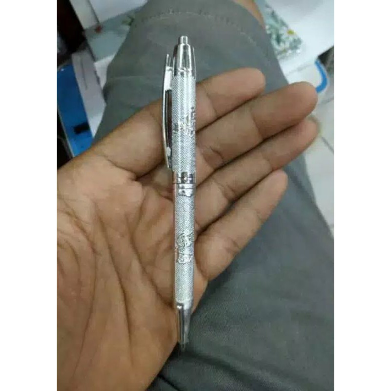 

souvenir pernikahan / pulpen perak / ballpoint perak