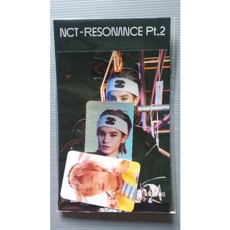 HOLO STANDEE NCT RESONANCE PT 2 TAEYONG SEALED