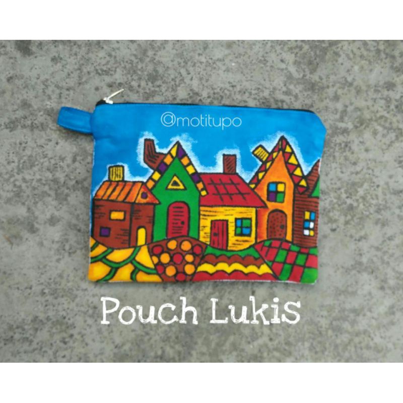 

Pouch Handmade Lukis