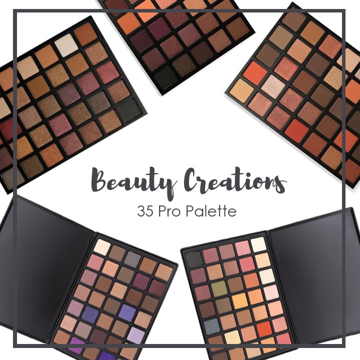 35 PRO PALETTE MAKE UP MUA TERMURAH &amp; ASLI BEAUTYCREATION  BEAUTY CREATION