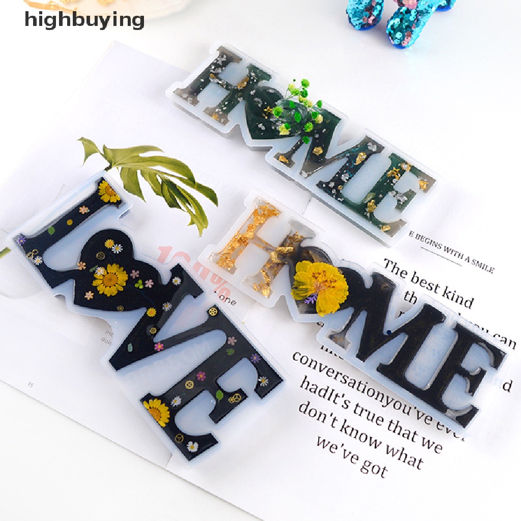 Hbid Cetakan Liontin Epoksi Handmade DIY Bentuk Huruf Xs Untuk Aksesoris Perhiasan