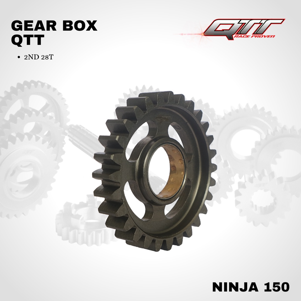 Gear box Rasio QTT Ninja 2ND 28T