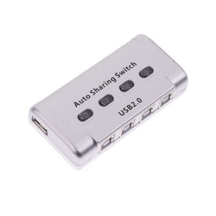 Usb A 2.0 auto sharing switch NB 4 port 480Mbps for printer Usb-B fj-uo4s - Usb2.0 switch otomatis automatic 1-4 uo-4s