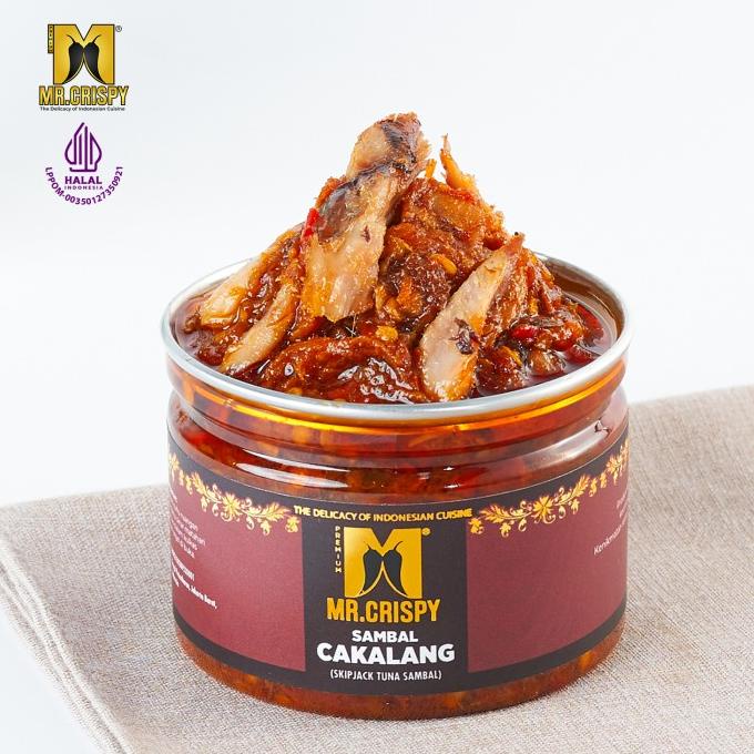 

SAMBAL CAKALANG/TONGKOL/ROA/IKAN ASIN JAMBAL/ SAMBEL MR CRISPY