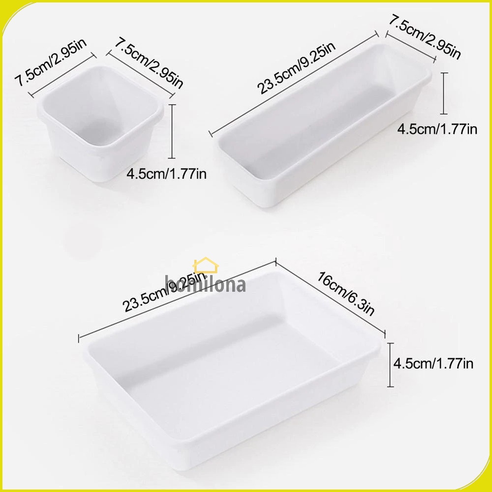 BNBS Kotak Pembatas Organizer Divider Case Organizer 8 PCS - HJ1992