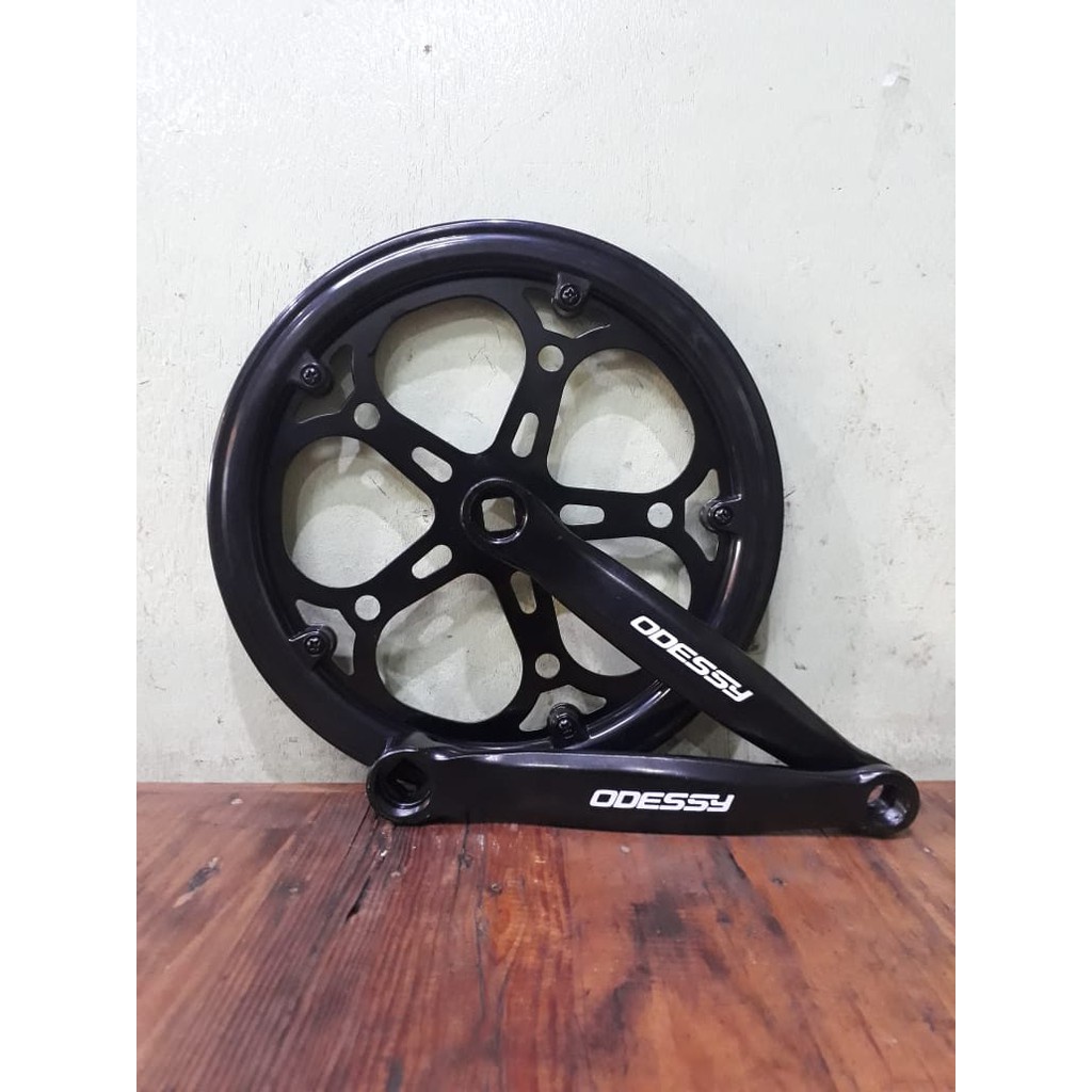 (Gratis Ongkir &amp; COD) Crank 52 T Single Speed Minion Seli Lipat ODESSY