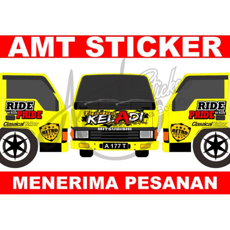 

[Terlaris] Sticker Cutting Truck Ragasa/Tepak Stiker Truk