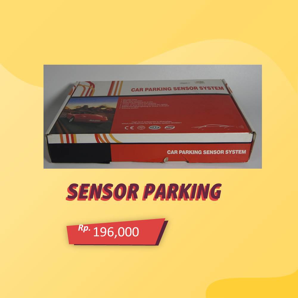 SENSOR PARKIR 4 TITIK, CAR PARKING SENSOR SYSTEM