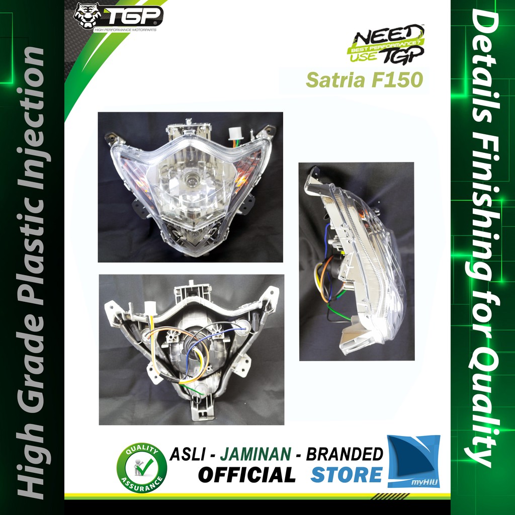 Reflektor / Lampu Depan Suzuki Satria F 150 KOMPLIT - Front Lamp Assy TGP