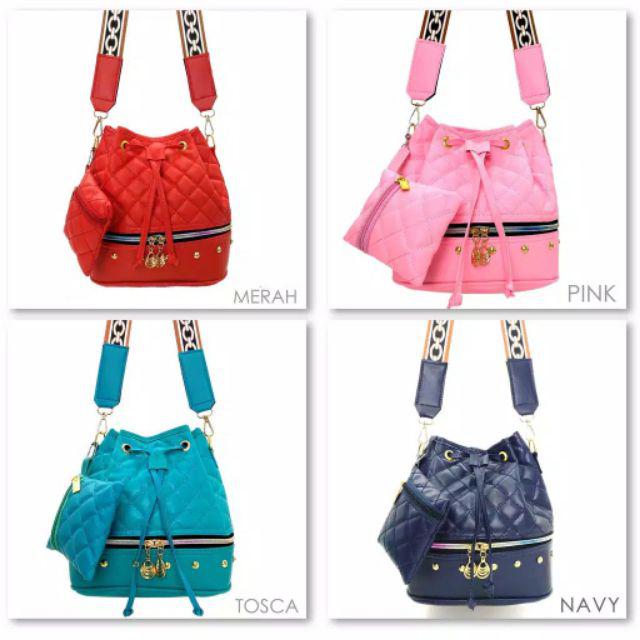 HANDBAGKU TAS LOVI LOVI SERUT FASHION WANITA IMPORT BATAM 