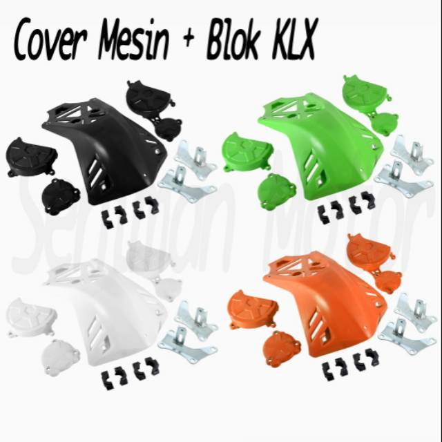 Cover Mesin KLX 150 BF Tutup Mesin KLX 150 Pelindung Mesin KLX 150 Engine Guard KLX 150 Cover Blok