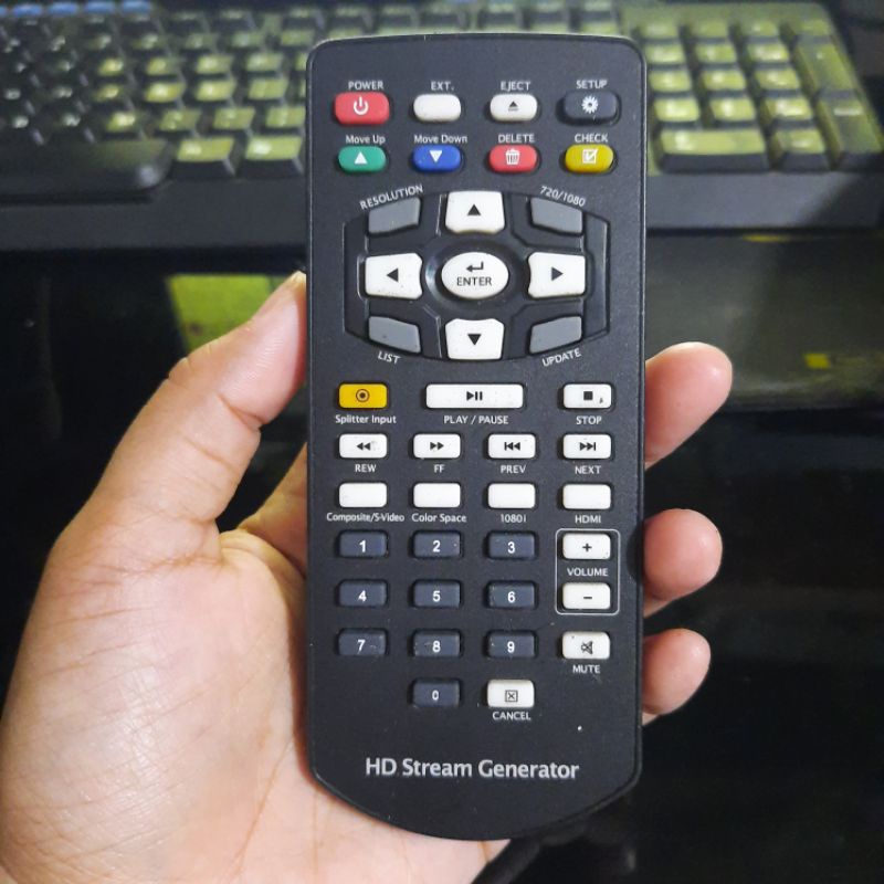 REMOTE REMOT HD STREAM GENERATOR ORIGINAL ASLI