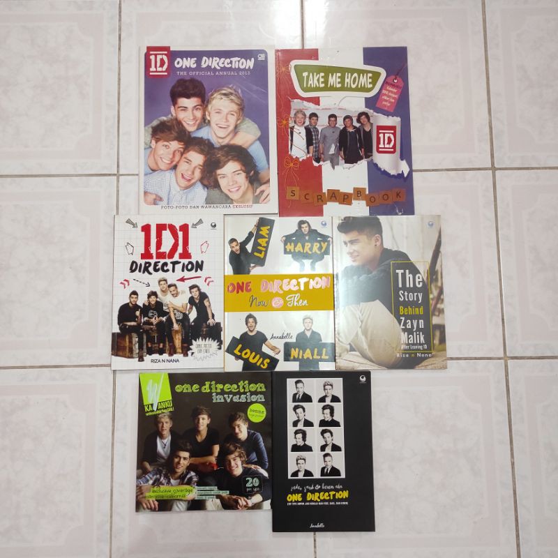 [UNSEALED] Buku One Direction Unofficial INDO (Annual 2013 & Kawanku SOLD)