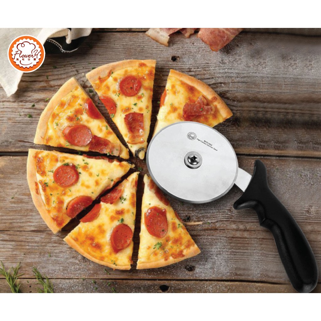 

Stainless Pizza Cutter - Alat Potong Pizza