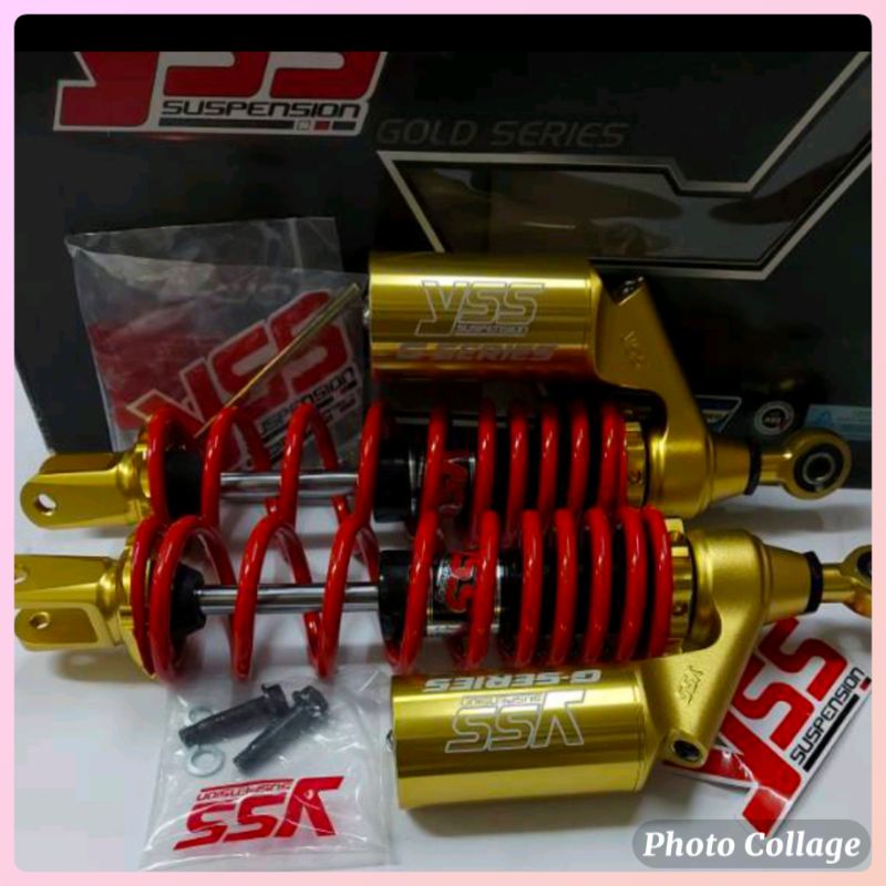 shock breaker yss tabung N max  330mm gold