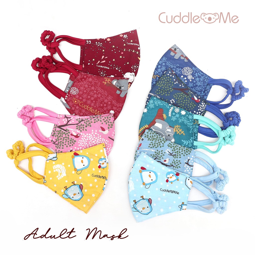 Masker Cuddle Me Cuddleme Motif BARU