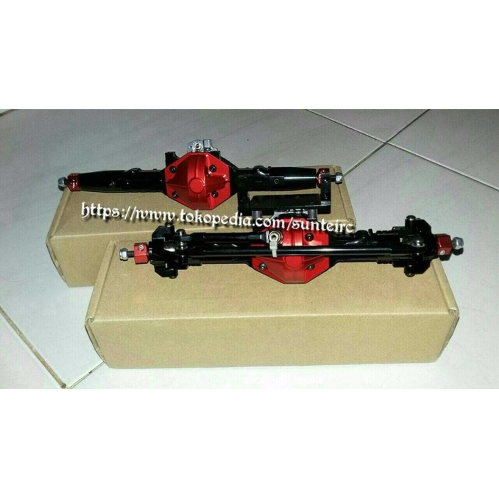INTEGY ALLOY FRONT AND REAR AXLE GARDAN SCX10