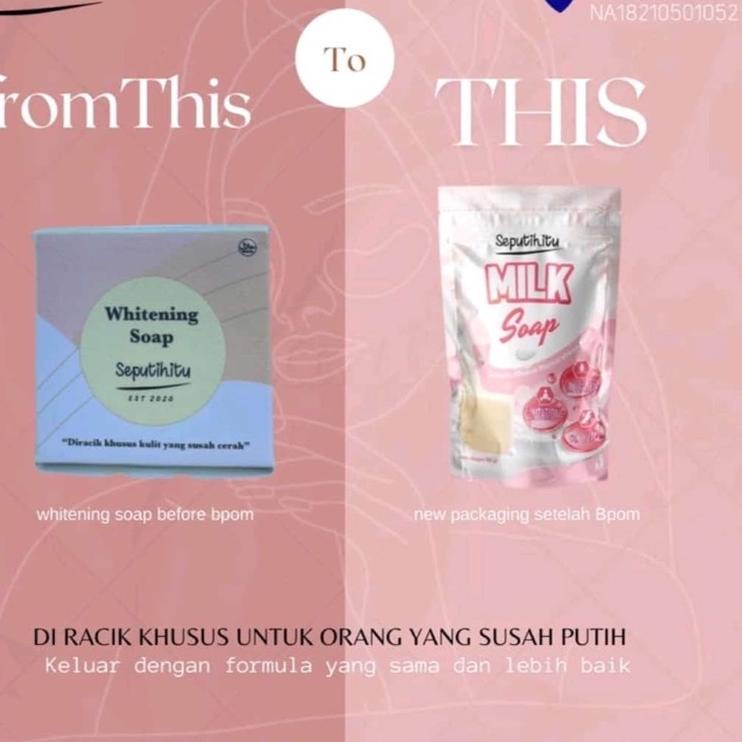(ctsv-80) Seputih.itu whitening soap sabun batang seputih itu bpom original [KODE50]