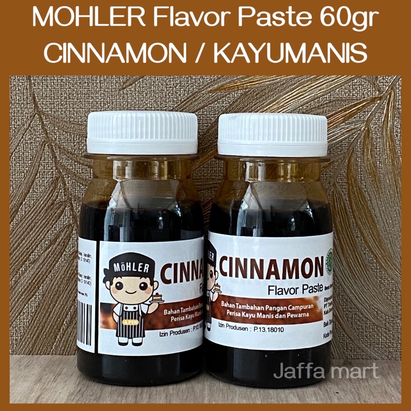 Pasta Perisa Pewarna MOHLER 60gr - CINNAMON / KAYUMANIS