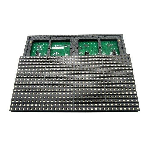 LED RUNNING TEXT Panel Modul P10 BIRU Blue Full Outdoor High Quality