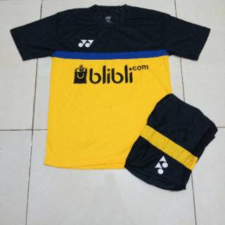 Baju Olahraga Badminton Pria Wanita Set Kostum Kaos Baju Olahraga Badminton Pria Wanita Set Kostum Kaos